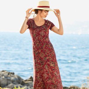 Peruvian Connection: Batik Print Dress